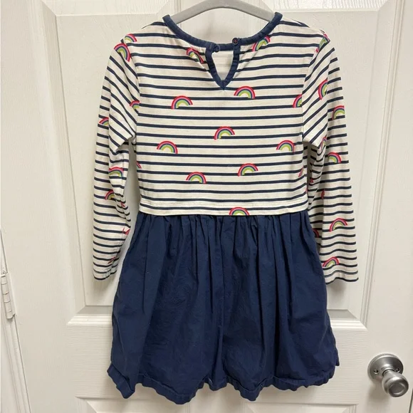 Mini Boden Striped Rainbow Dress - Picture 11 of 11